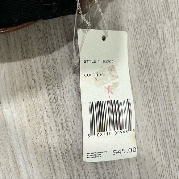 NWT Rampage Fifty Five Large Western Shoulder Bag Purse Black Brown Adjustable - Picture 3 of 12